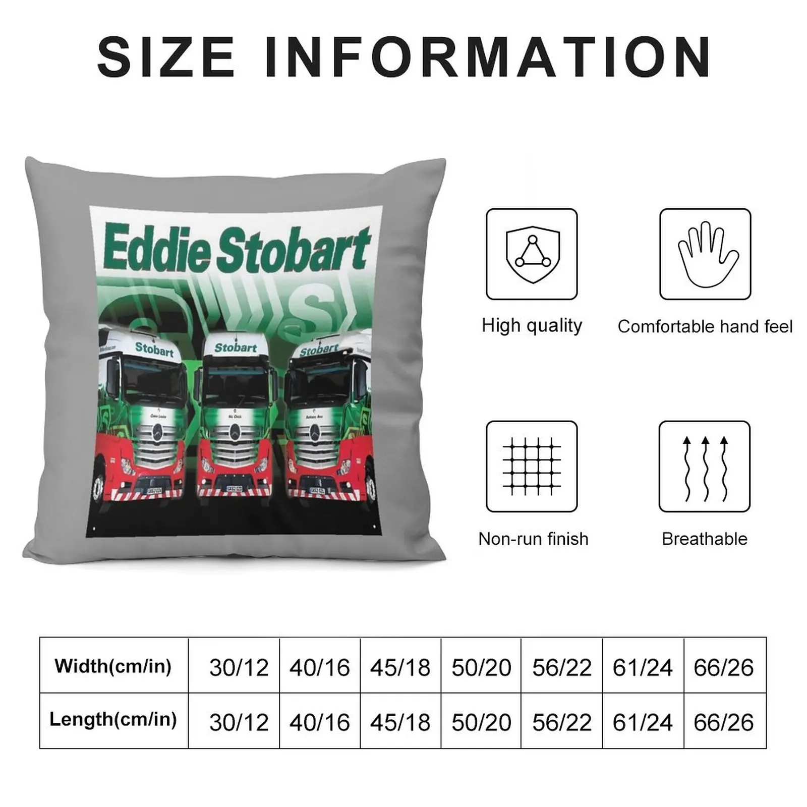 eddie stobart trucks eddie jobs lorry names dagenham stoba Throw Pillow Pillow Covers Decorative anime girl pillow