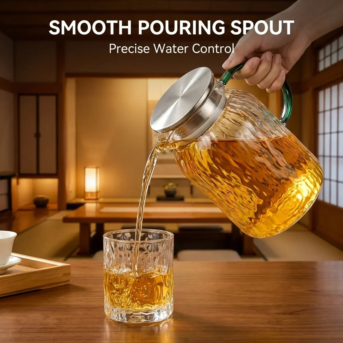 The large diameter mouth makes cleaning a breeze,while the widened curved handle offers a comfortable,non-slip grip.