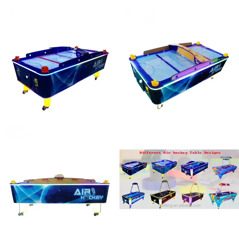 for Coin operated Indoor Sports Game Arcade Redemption Console Large Size Air Hockey Table For Sale