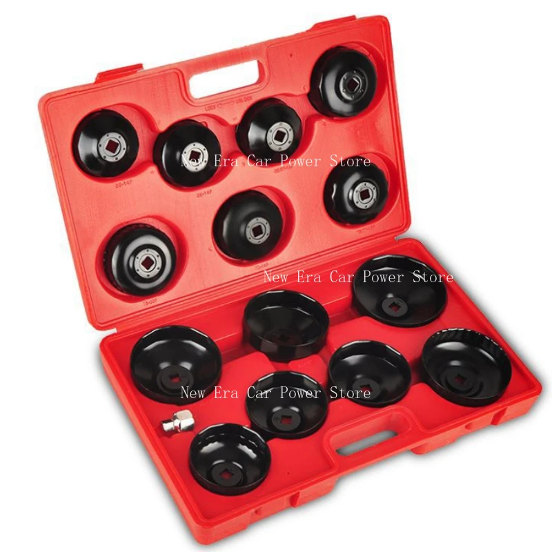 

14 шт., профессиональный автомобильный набор инструментов, ключ для масляного фильтра, набор для снятия масляного фильтра, инструменты для ремонта автомобиля