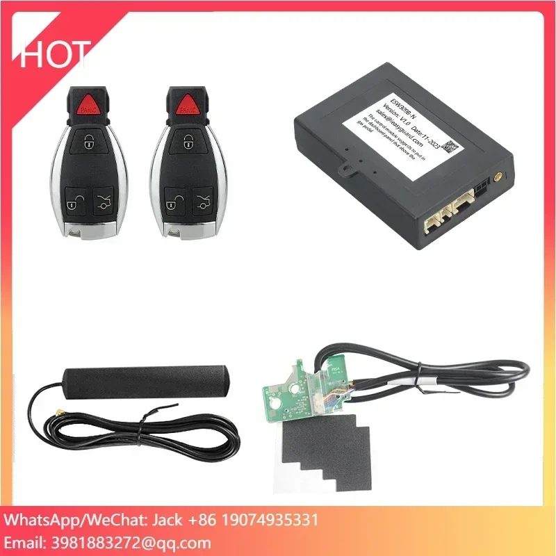 

Factory Wholesale Price EASYGUARD Smart Key Kit Fit For Benz With Turn Key Start Only Add 2 Key Fobs