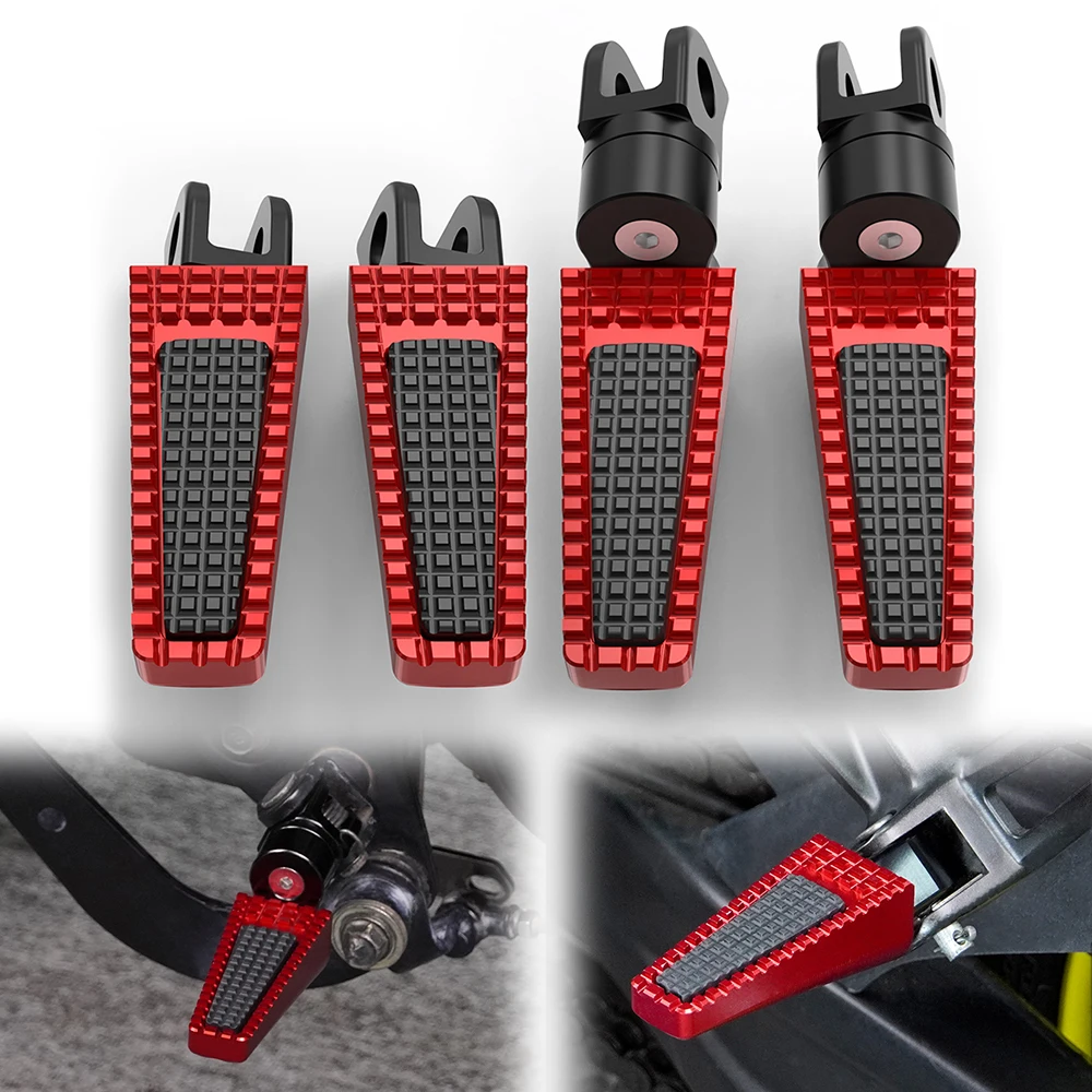 

For Ducati Multistrada 950 1200 1260 Scrambler Desert Sled/1100 Motorcycle Adjustable Front and Rear Foot Pegs Footrests Pedal