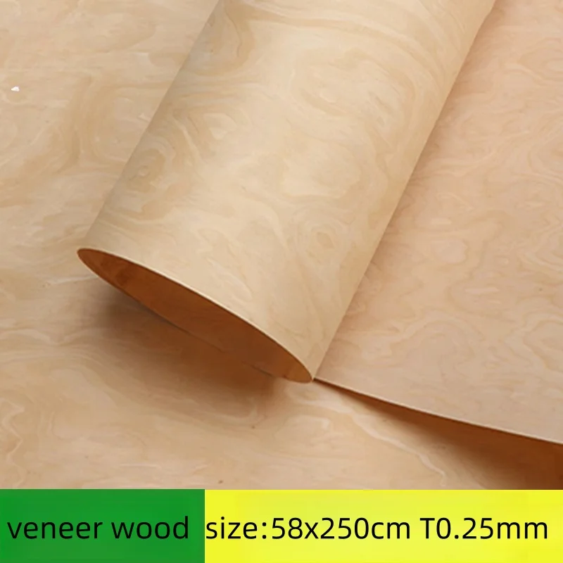 Home Decoration Solid Wood Leather Decorative Panel Pasting Decoration Furniture Frame Pasting 58x250cm Thickness 0.2mm