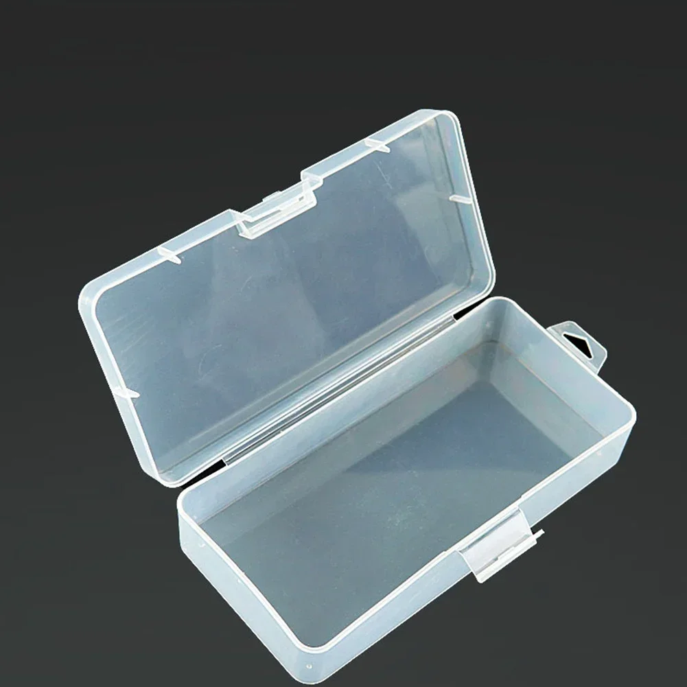 1x Transparent Rectangle PVC Storage Box Screw Holder Case Organizer Container Tool Box Designed Fit For Phone Repair