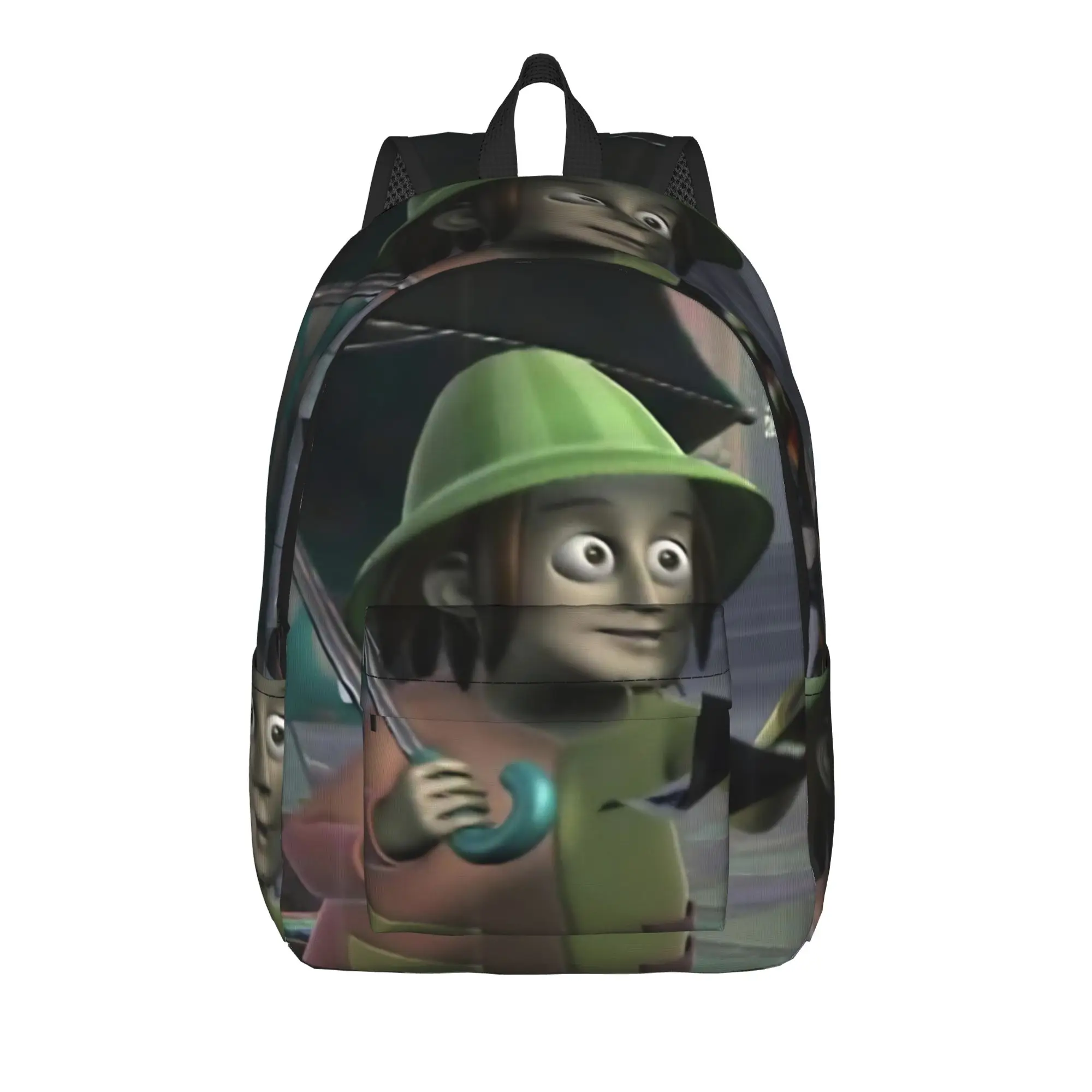 Mr.Stain on Junk Alley Casual Backpack Sports Student Hiking Travel  Daypack for Men Women College Canvas Bags