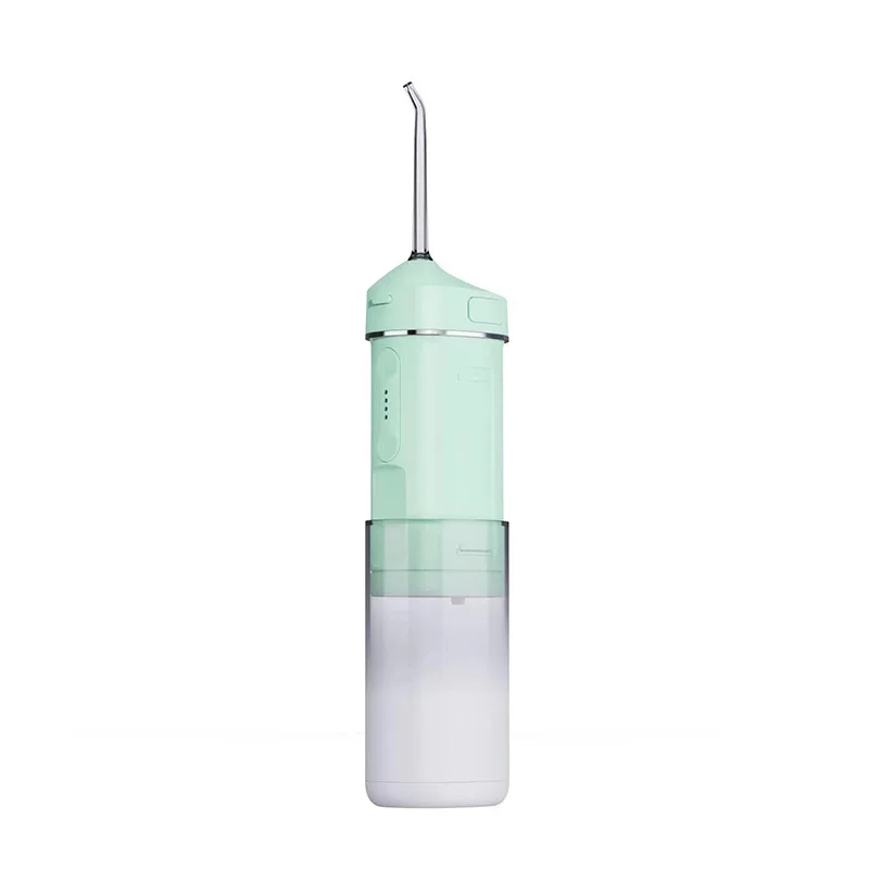 Oral cleaning and irrigator portable high frequency pulse cleaning residue