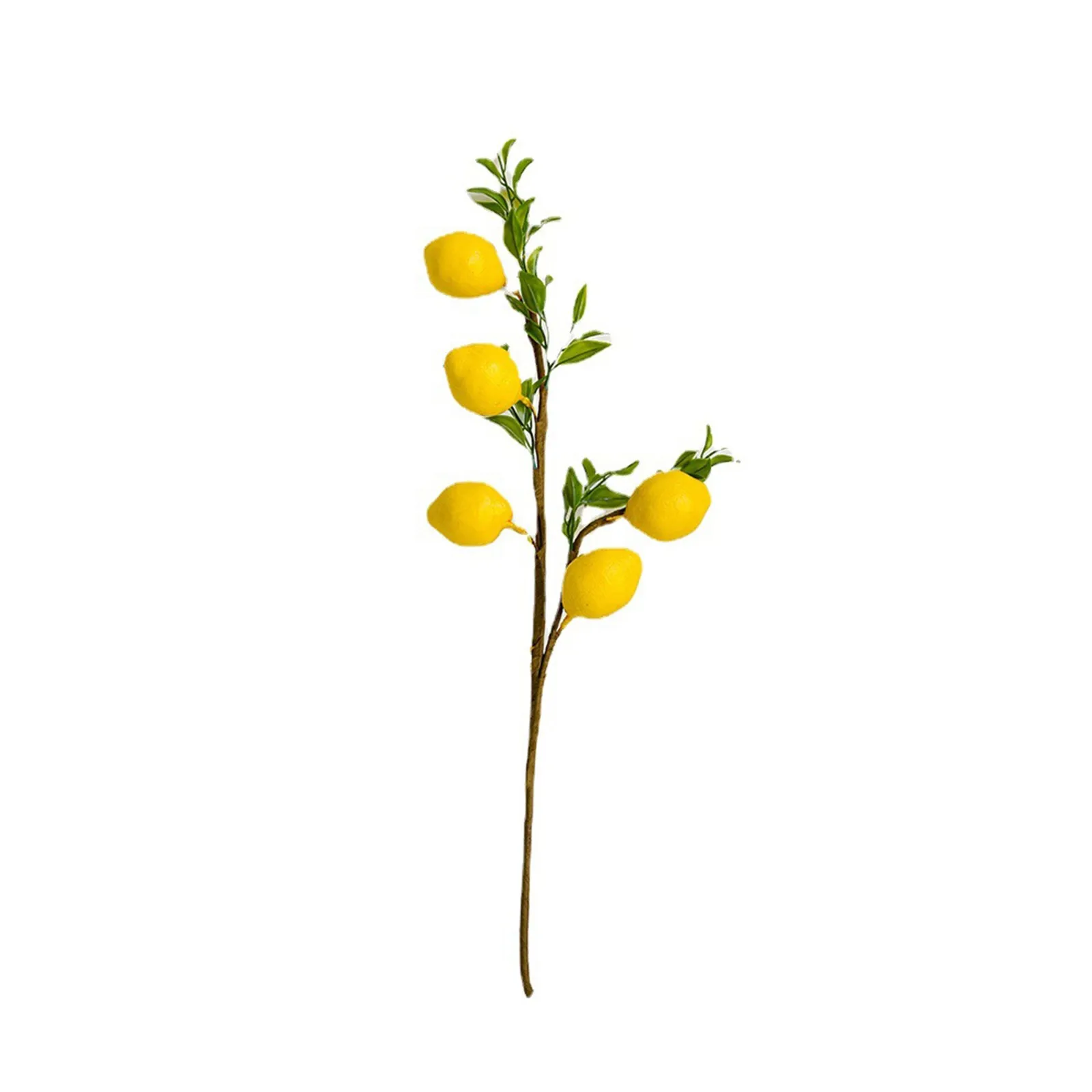 Artificial Lemon Fruit Branches Christmas Decoration 2024