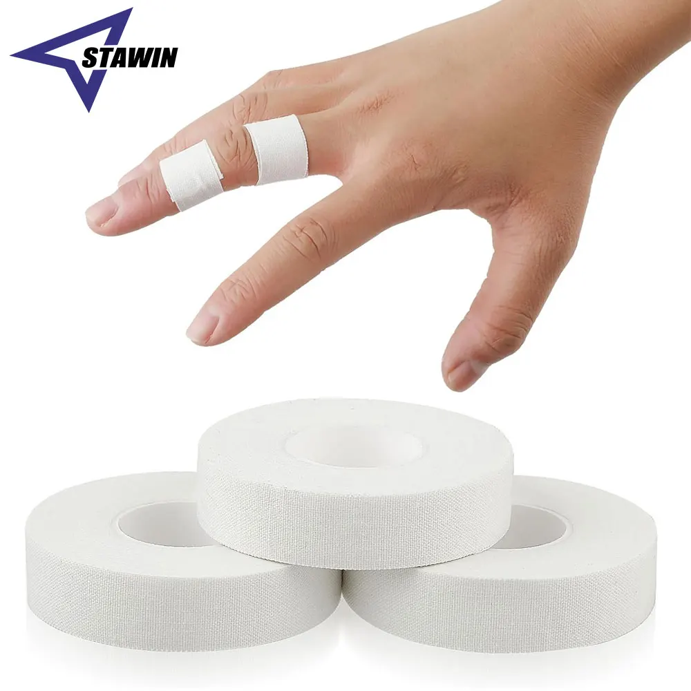 3 Rolls Finger Tape Sports Extra Strong Adhesive, Athletic Tape for For Weight Lifting, Volleyball, Climbing Climbing Basketball