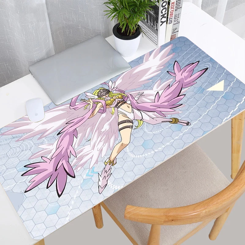 Anime Digimon MousePad MousePad for Laptop Notebook Gamer Pad Anti-slip Rubber Mousepads Placemat   Anime Japanese Mouse Pad