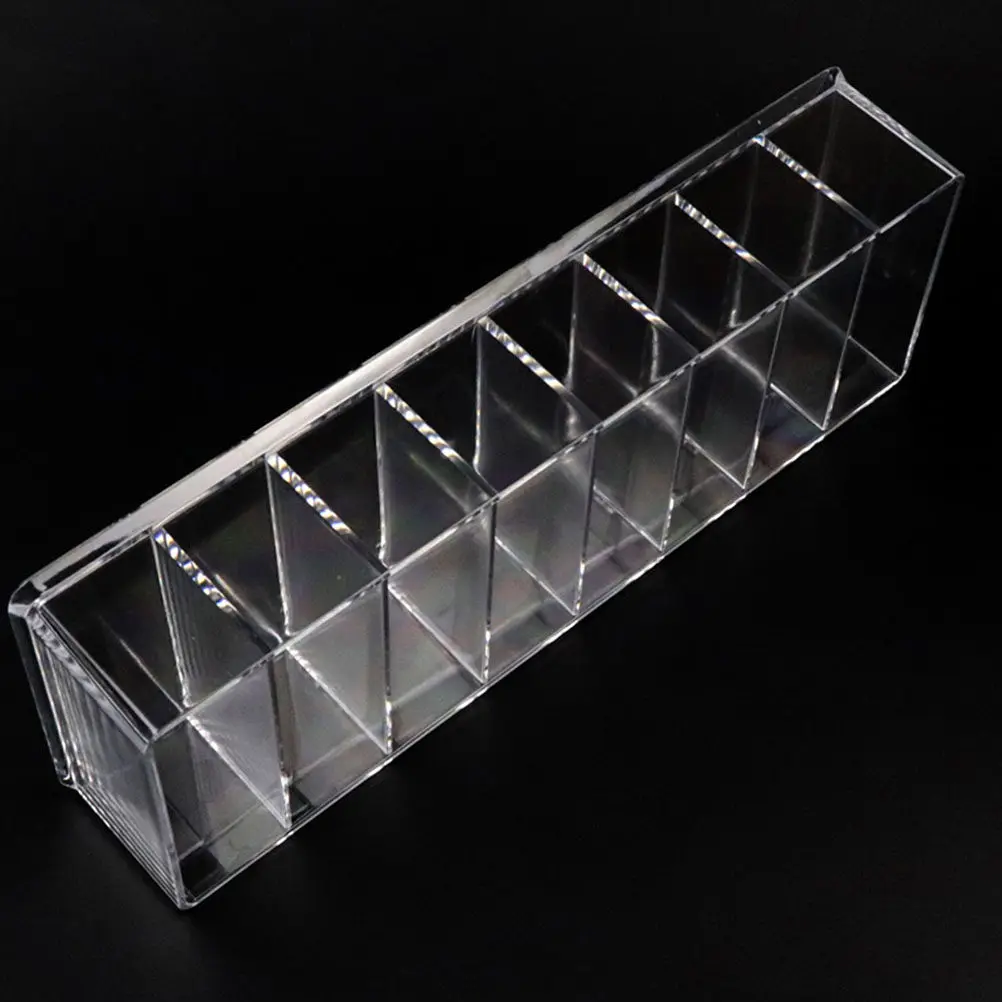 

Коробка для хранения насадок для машинки для стрижки волос, 1 шт., с гладким покрытием, долговечная, с несколькими отделениями, удобный органайзер для аксессуаров для парикмахерских и дома