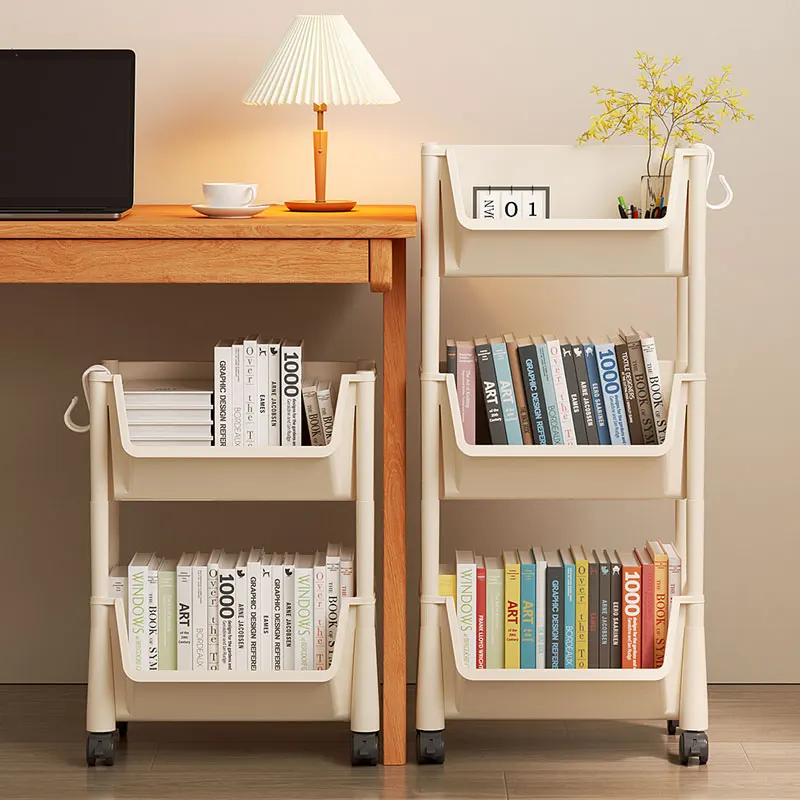 Bookshelf under desk Shelf Floor-to-ceiling removable dormitory storage cabinet