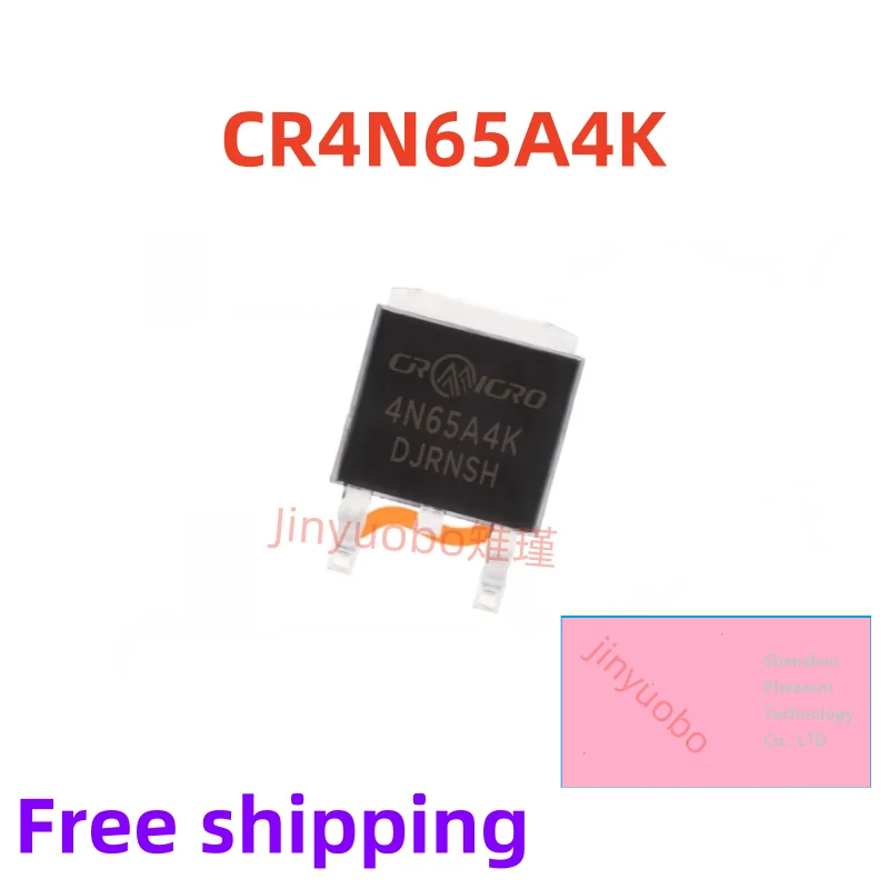 (10 pezzi) 4N65A4K CR4N65A4K TO-252 MOSFET 4A 600V chipset