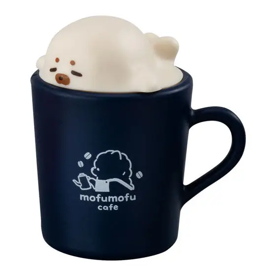 Bandai Capsule Toys Simpatico animale a forma di riposo Tazza da tè Gachapon Machine Miniature Mascotte Figure Giocattolo Regali di compleanno