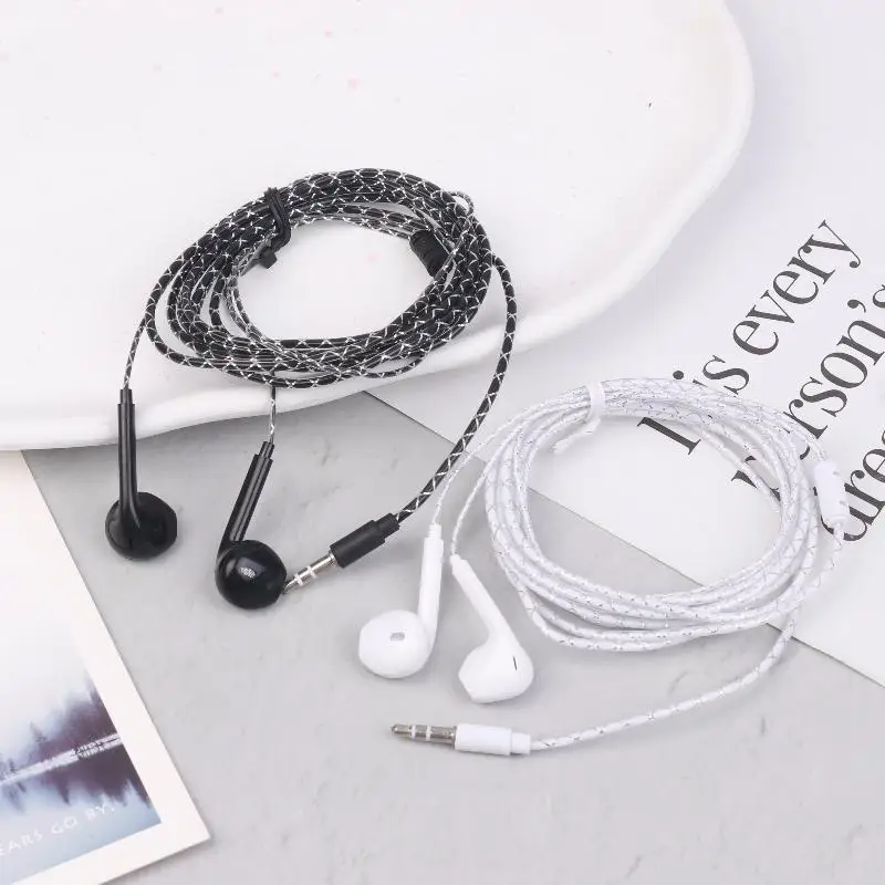 2m Kabellänge Kabelgebundene Ohrhörer In-Ear-Monitor Musik- und Gaming-Ohrhörer Kopfhörer 3,5mm Heavy-Bass-Headset – Detail 2
