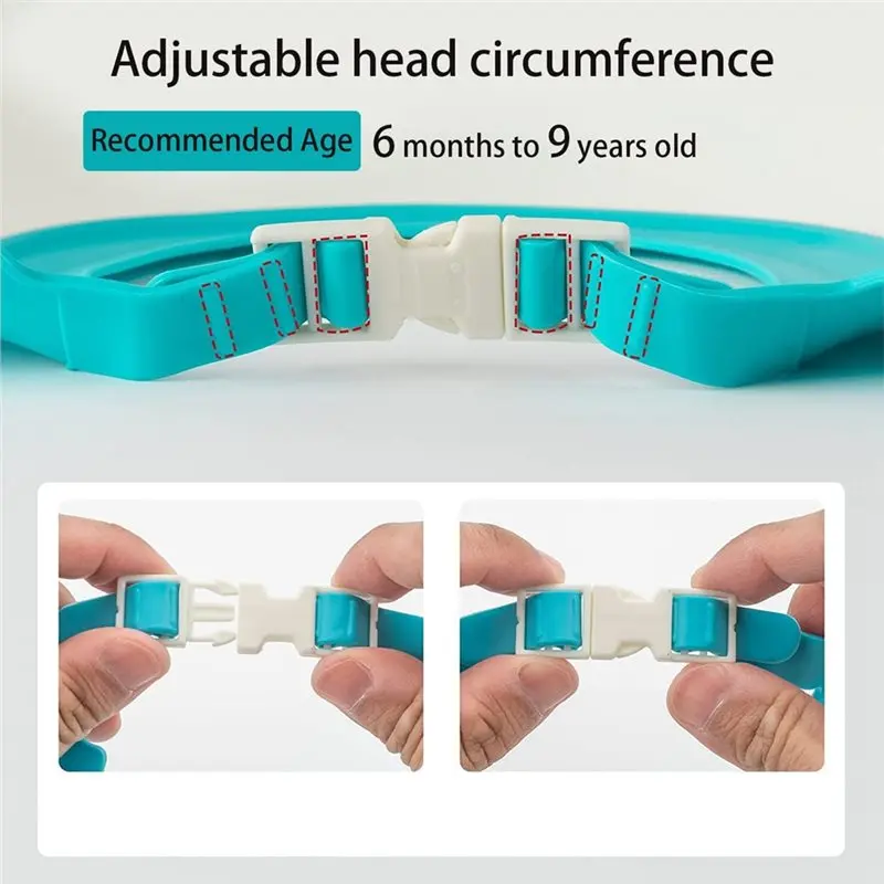 Excellent-Baby For Eye And Ear Protection Shield, Shower Cap For Kids, Visor Hat For 0-9 Years Old Children