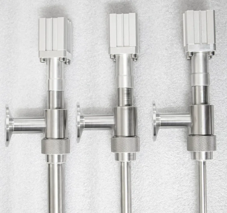 Anti drip chuck straight head stainless steel extended filling valve anti foaming liquid filling machine accessories