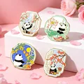 Antique Panda 4-pcs