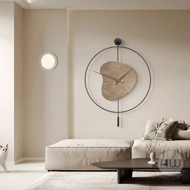 

Battery Digital Wall Clock Aesthetic Simple Silent Pendulum Wall Clock Modern Design Horloge Murale Numerique Room Decorarion