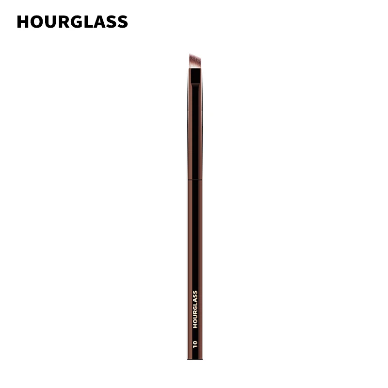 Hourglass Makeup Brush- No.10 Angled Eyeliner/ Eyebrow Brush Soft and Skin-friendly Fiber Hair Fashion Design Single Eye Brush