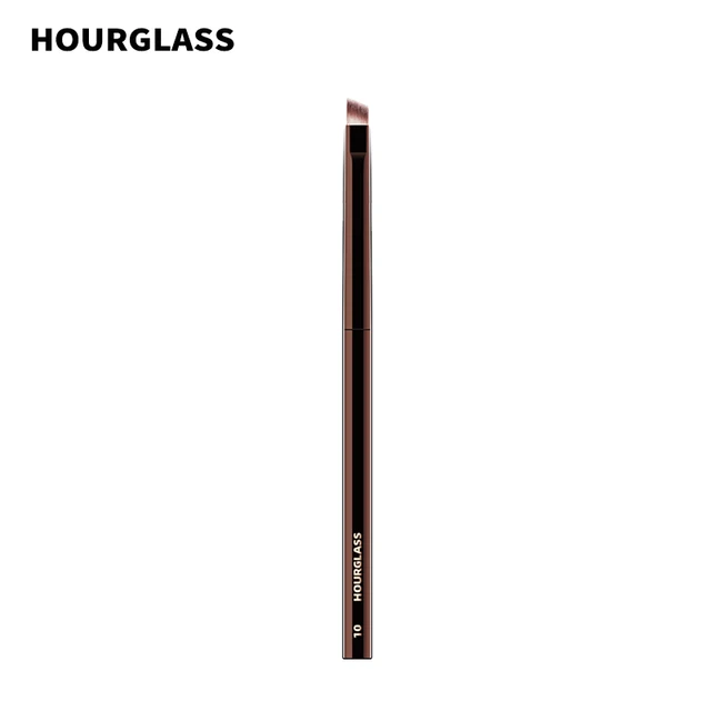 Pędzel do makijażu Hourglass - nr 10 Kątowy pędzel do eyelinera / brwi Miękkie i przyjazne dla skóry włosie z włókna Fashion Design Pojedynczy pędzel do oczu
