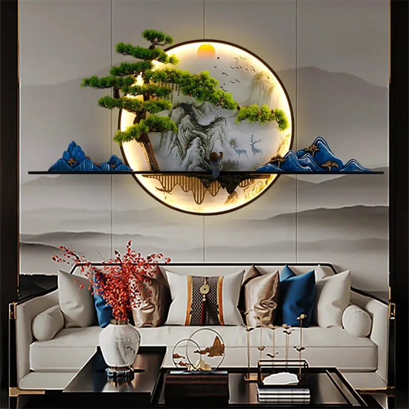 Chinese Landscape Picture Light 1