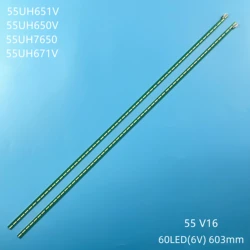 LED Backlight strip 60 lamp For 55