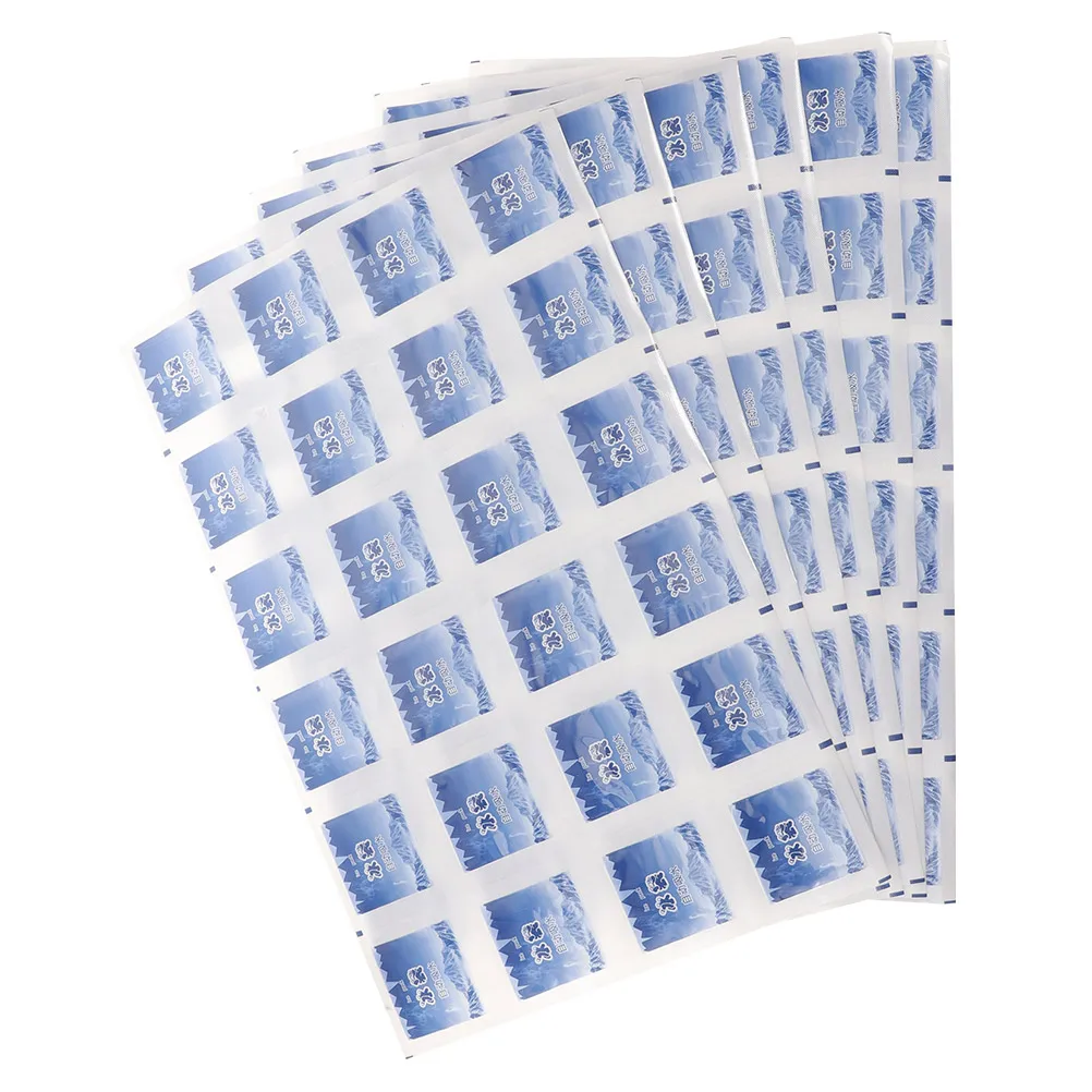 

6 Pcs Ice Bag Reusable Freezer Accessories Non Sticky Travel Friendly Portable Can Be Cut For Coolers Lunch Boxes Camping