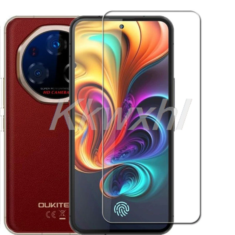 2-4 قطعة الزجاج المقسى ل Oukitel WP210 5G 6.7 "OukitelWP210 واقي للشاشة غطاء الفيلم