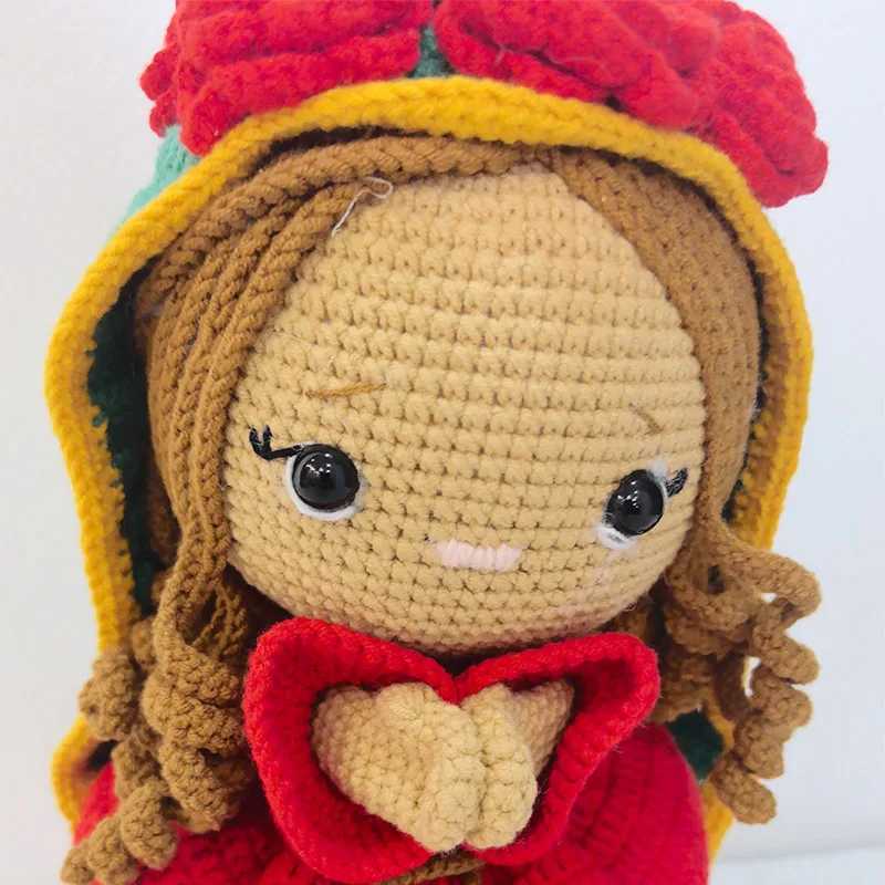 Handgemaakte breipop gehaakte magische tak Maagdelijke pop gehaakte poppen voor woonaccessoires Ambachtelijk speelgoedornamenten Verjaardagscadeau