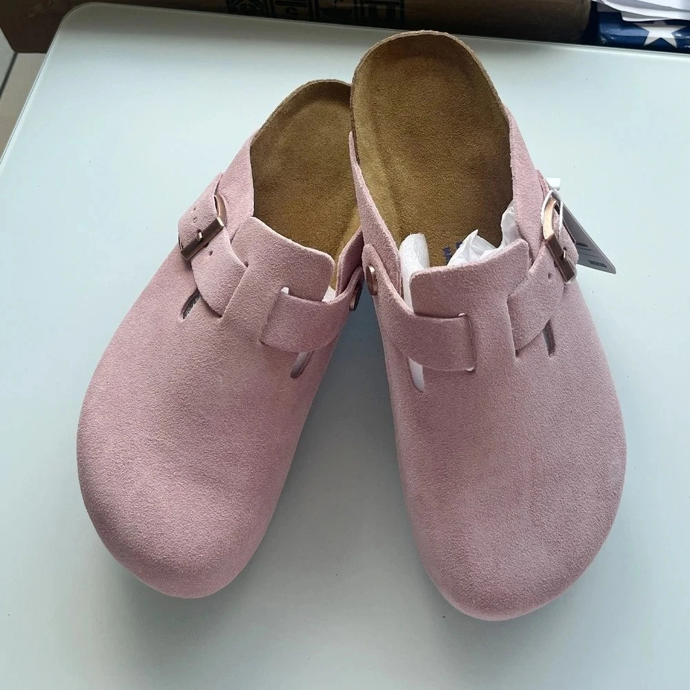 Neue trendige Ledersandalen 2026 für Herren und Damen, rutschfest, im Vintage-Stil, lässig, für Frühling und Herbst, Strandschuhe