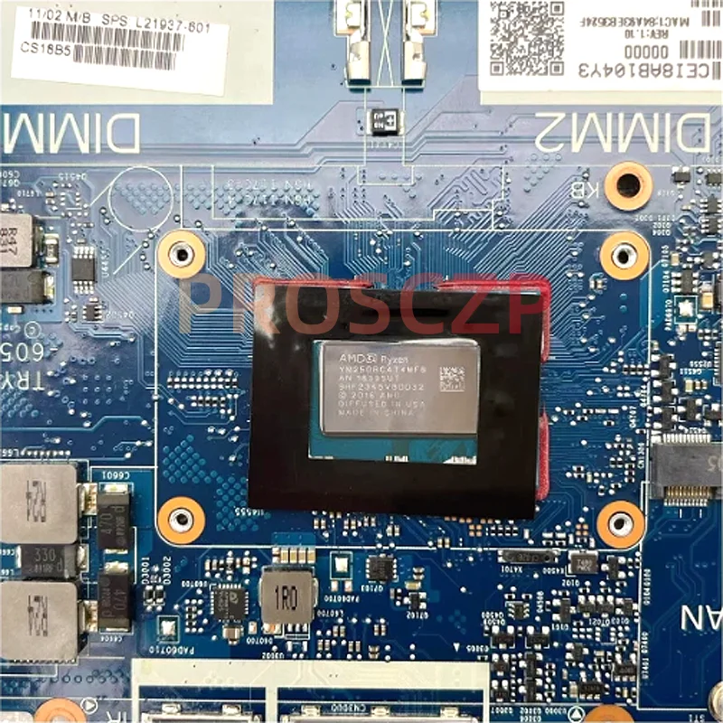 

6050A2945701-MB-A01 For Hp EliteBook 745 G5 755 G5 Motherboard L21937-601 L21936-601 L21938-601 R3 R5 R7 CPU On-Board Working OK