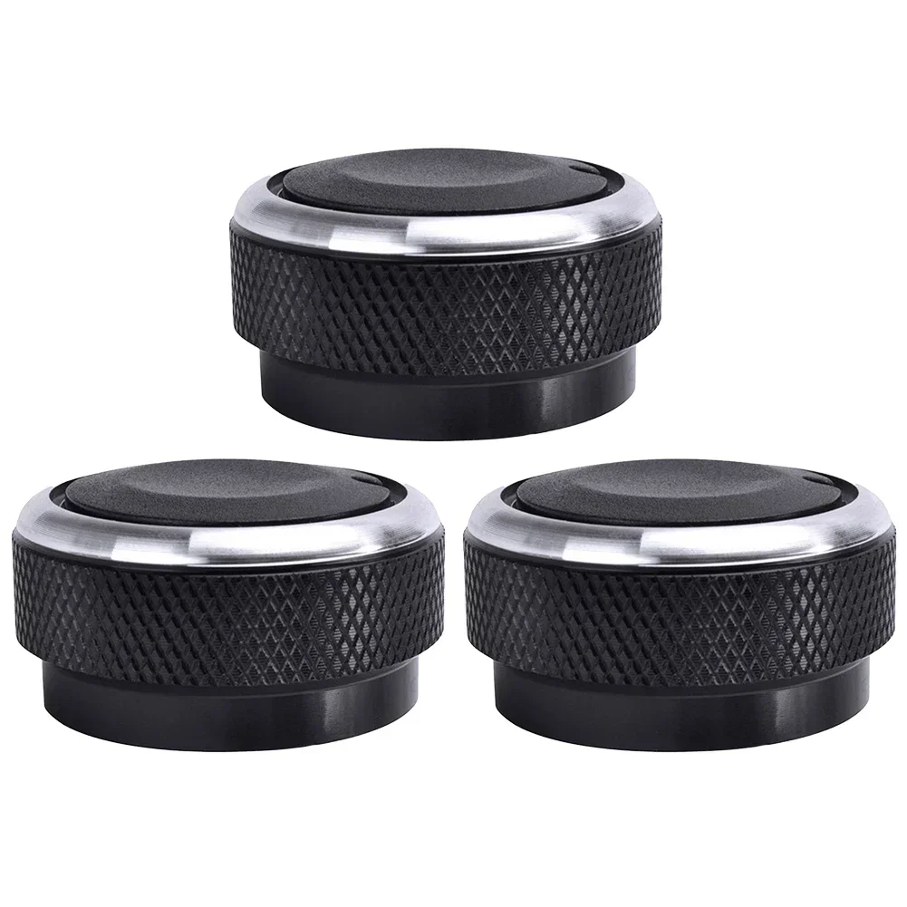 

Sleek Black Switch Knob Heater AC Control Button for Toyota For Tacoma Enhance Your Car's Appearance Pack of 3