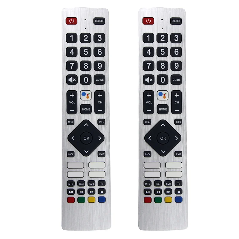 2X RMC0133 Reemplazo de control remoto para Sharp TV Control remoto Configuración gratuita-A74Z