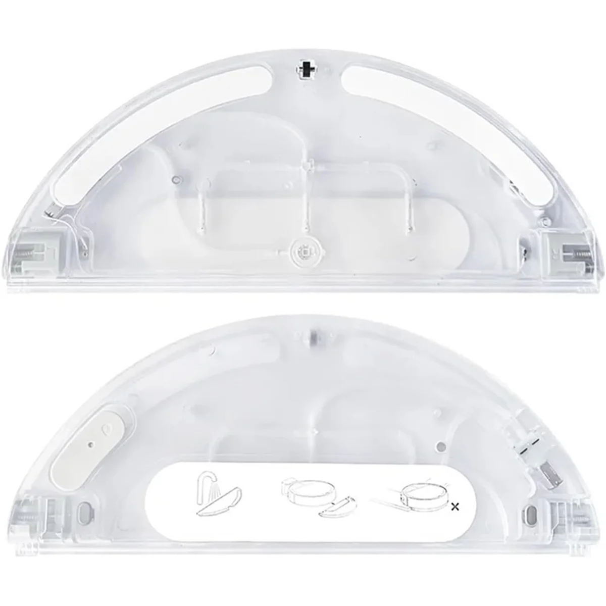 ل Xiaomi Dreame D9، D9Max، D9 Pro، L10 Pro، Mova L600 Z500 جهاز آلي لتنظيف الأتربة خزان المياه استبدال وسادة التطهير