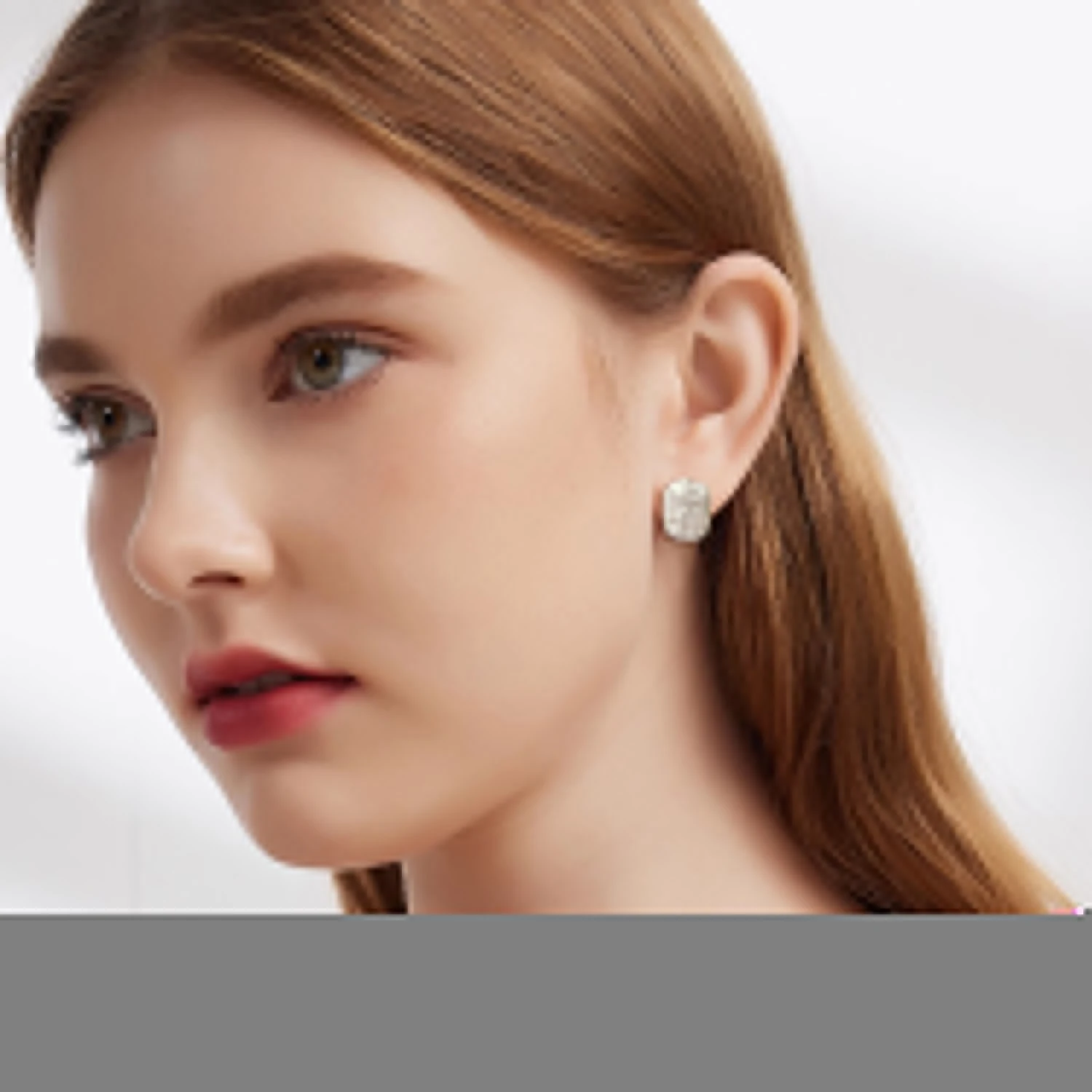

Bridal 925 Silver Stud Earrings With Pearls Wife Mother Gift White Purple