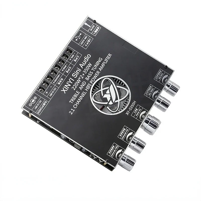 2.1 channel TPA3251 Bluetooth power amplifier board module high and low subwoofer 220W*2 + 350W