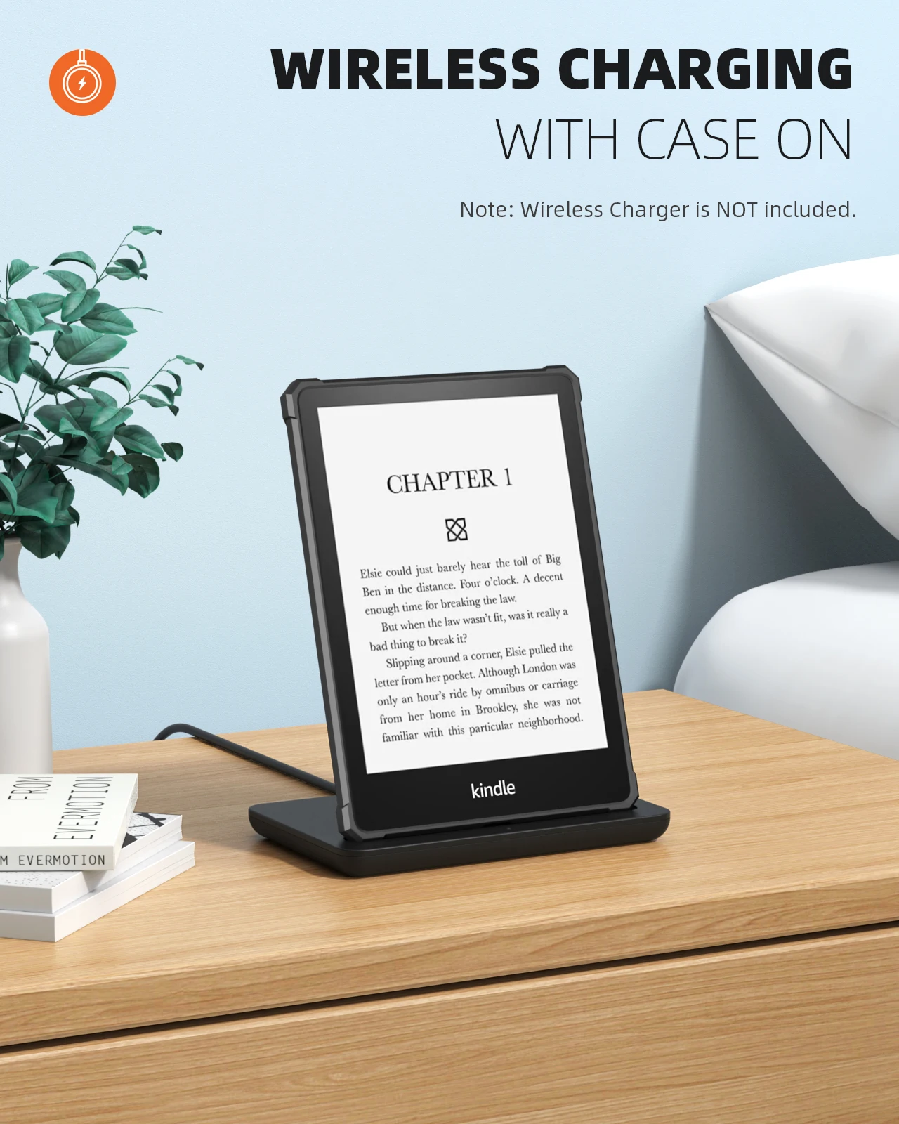 Case For with 6.8" Kindle Paperwhite (11th Gen-2021) and Kindle Paperwhite Signature Edition,Perfect Protection with Fully Cover