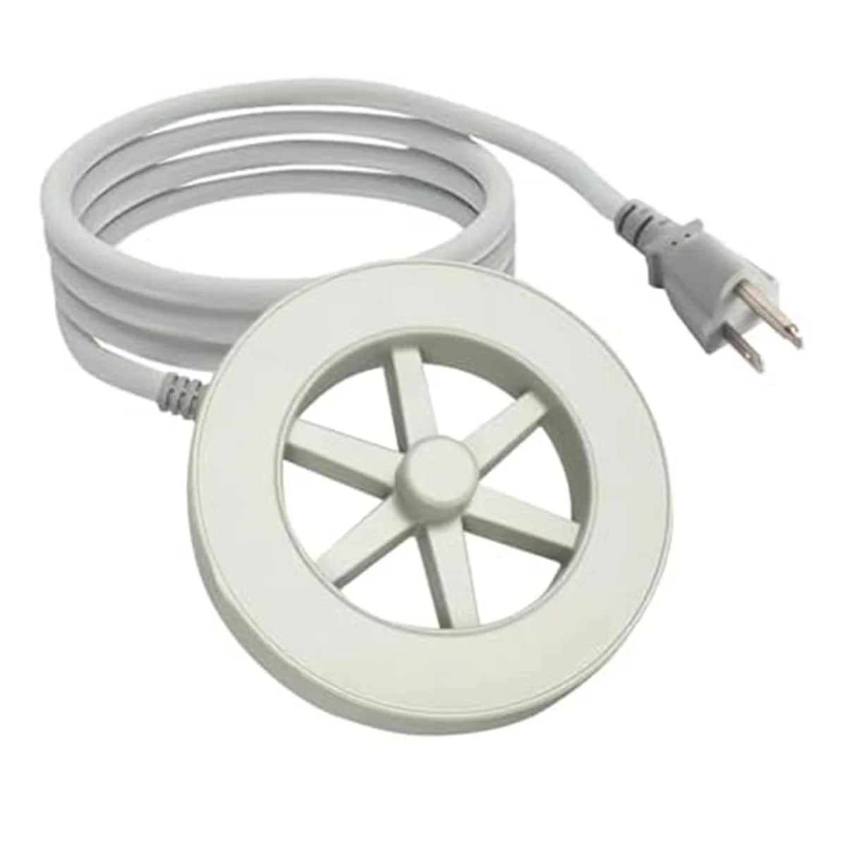 

A59T Bird Bath Heater, Winter Outdoor Bird Bath Heater, 70 Watt Pond De-, Thermostatic Control for Patio and Lawn US Plug