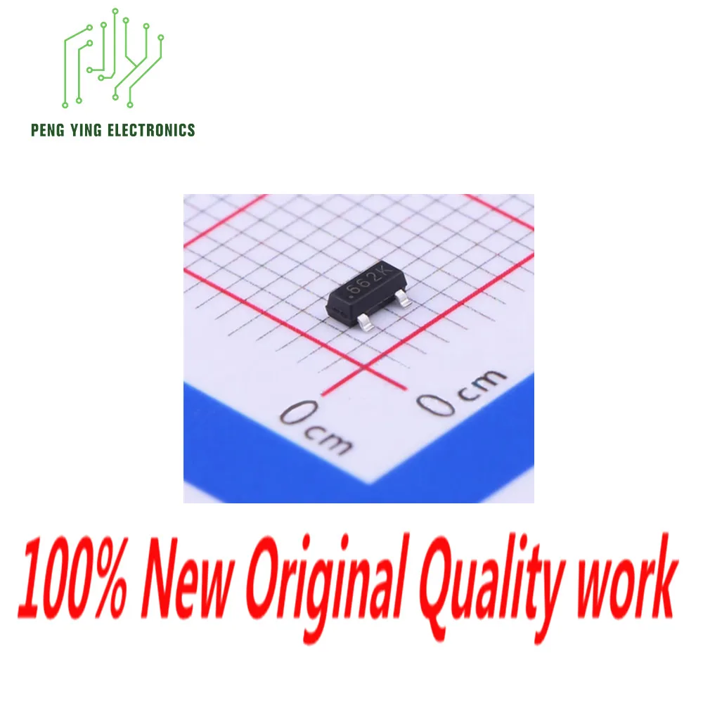 100%NEW Chips 10-50-100-3000PCS SC662K-3.3V 662k patch low dropout linear regulator IC SOT23-3