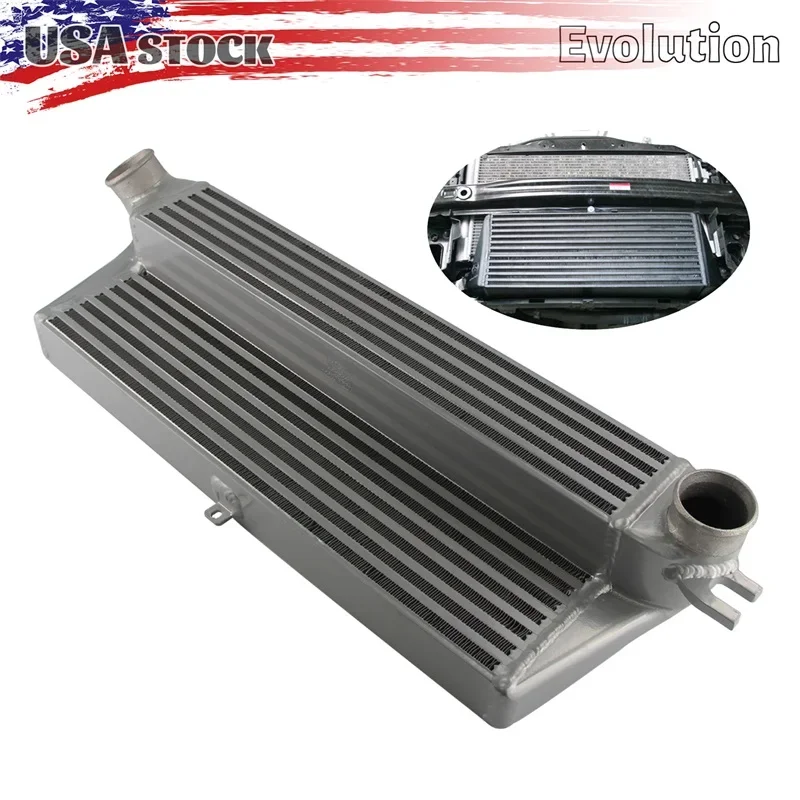 Black/sliver FMIC Intercooler Fits For BMW Mini Cooper S 1.6L R55 R56 R57 R58 R59 R60 R61