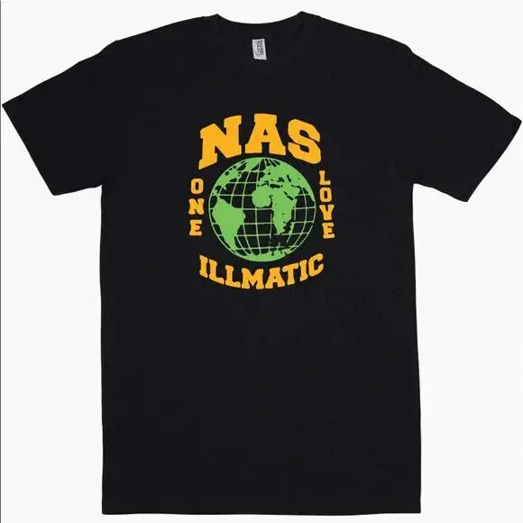 

Nas One Love L Illmatic T Shirt New S-5XL Hip Hop Fast !!!