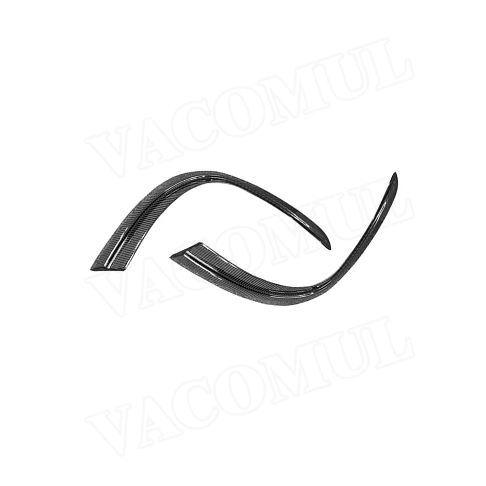 VACOMUL For Mercedes Benz GLE Class W167 GLE53 AMG SUV 2020 UP Front Bumper Fender Trim Fins Canard Dry Carbon Fiber