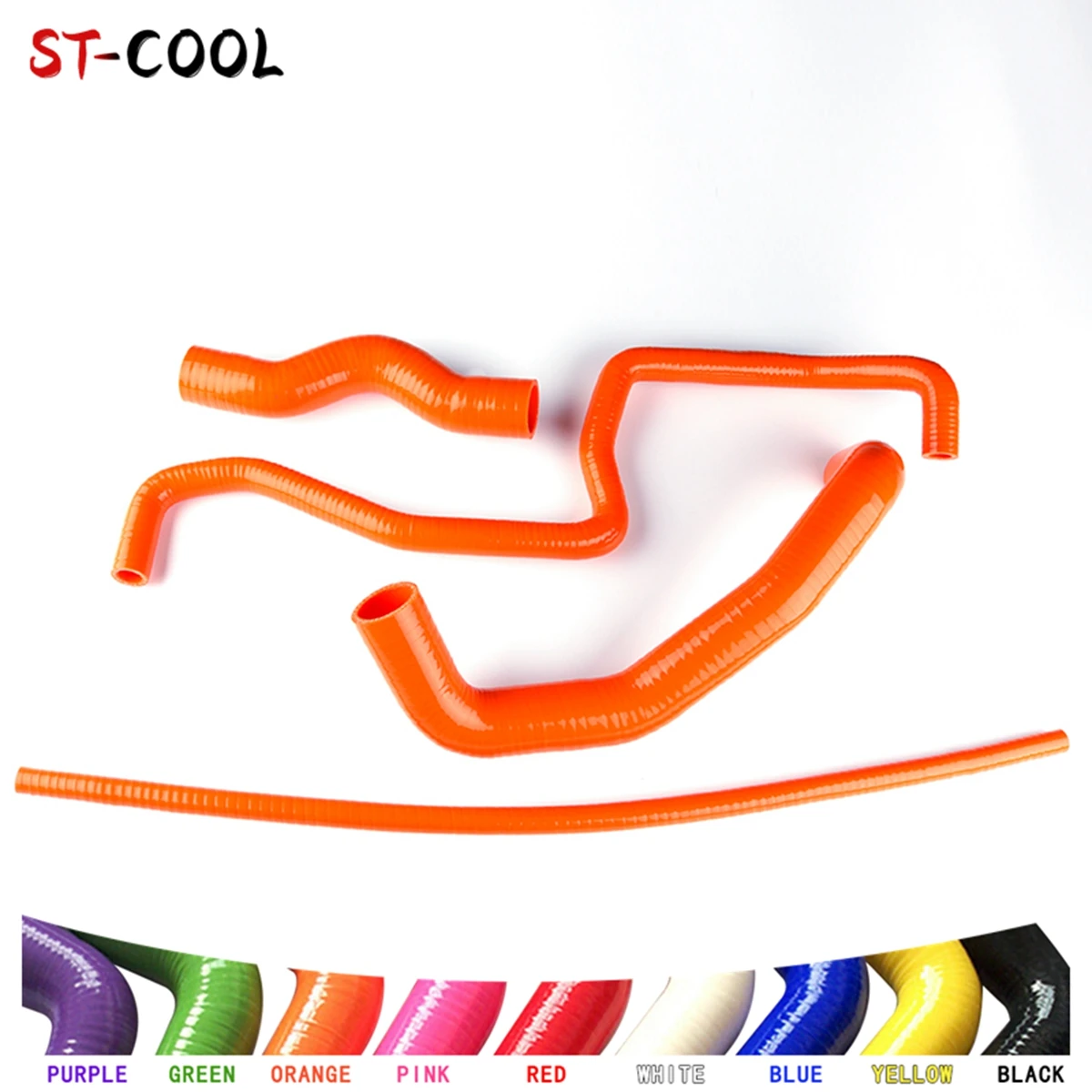 For Nissan 350 Z 350Z Infiniti G35 2003-2006 2004 2005 Radiator Coolant Hoses Kit Silicone Tubes Piping 4Pcs 10 Colors