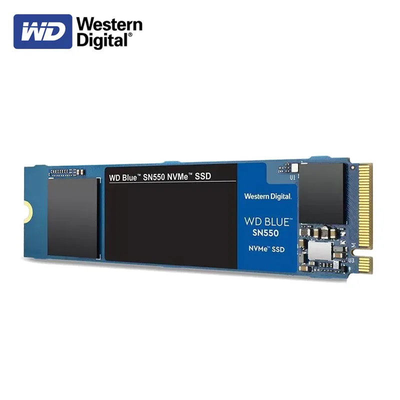 WD Western Digital Blue Disk SN550 2TB M.2 2280 NVMe 1T Built-in Solid State Drive Pcie Gen 3.0*4 for Laptop 500G SSD