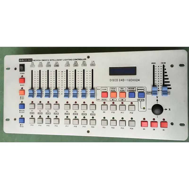 DMX 512 Light Controller / Disco 192 Dmx Controller For Event Dj Stage