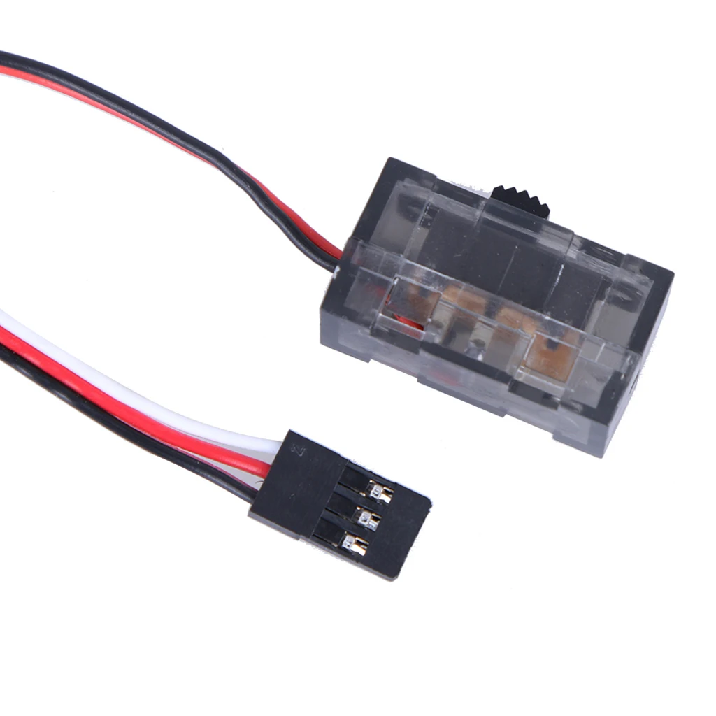 Brushed Motor ESC 320A Electronic Speed Controller for RC Car Truck Boat with BEC 5V Forward Backward Function