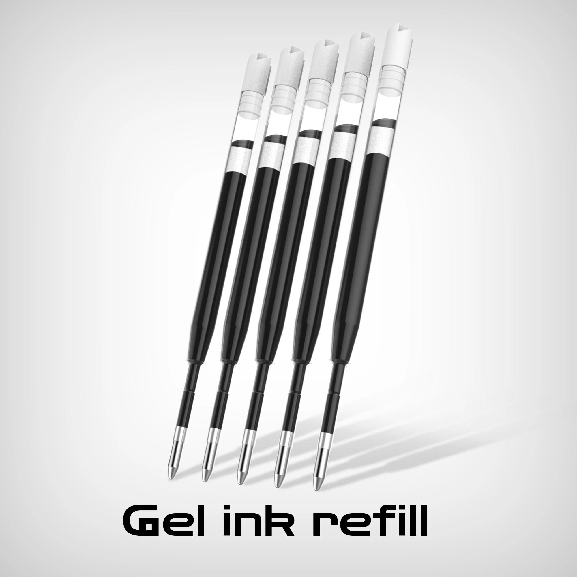 5/10/20/50Pcs/Lot 0.5mm Gel ink Rerill 0.7mm Oil-based ink Refill Blue Black Ink Ballpoint Pen Shool Writing Stationery Supplies