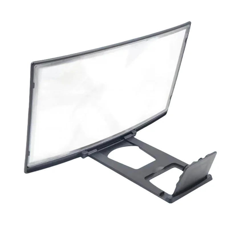 12 Inch 3D Screen Amplifier Mobile High-definition Screen Video Stand Magnifying Glass Mobile Phone Magnifying Screen