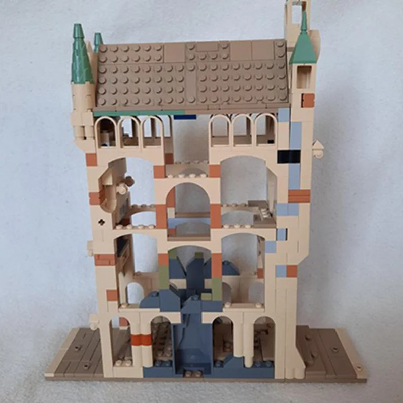 527 قطعة MOC ممر غريب وحدات نموذج اللبنات هدية الكريسماس العمارة اللعب تجميع DIY فكرة التعليم الاطفال #2