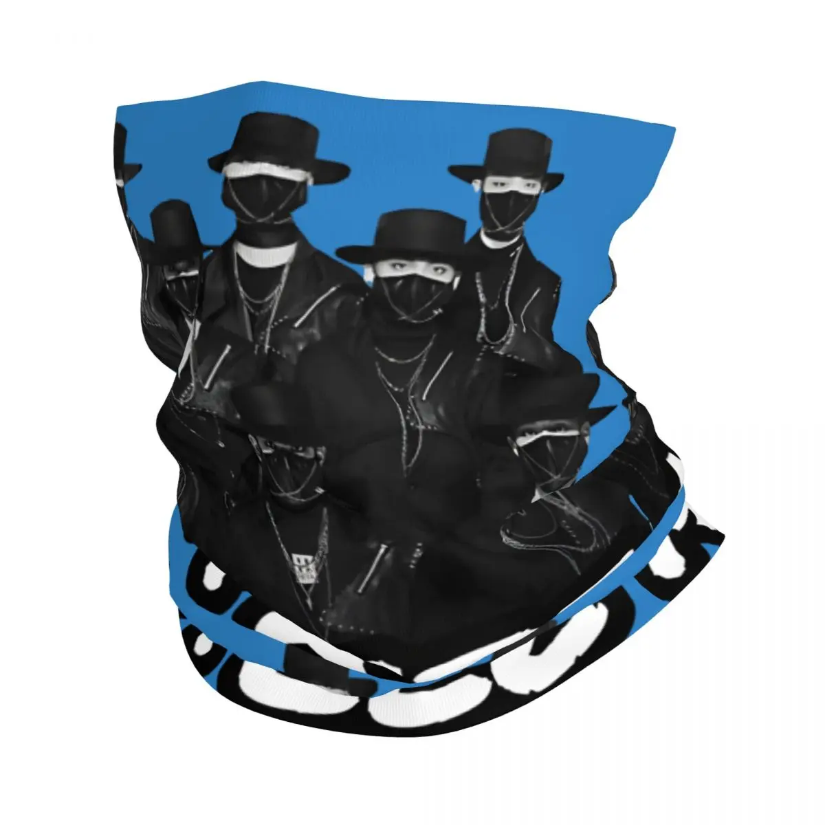 Ateez Music Bandana Neck Cover Motorcycle Club ATEEZ Face Scarf Running Unisex Adult Windproof